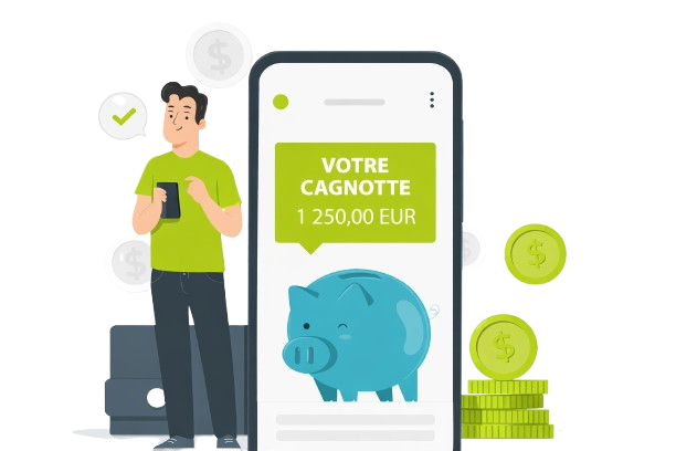 Notre système abonnement avec possibilité cagnotte